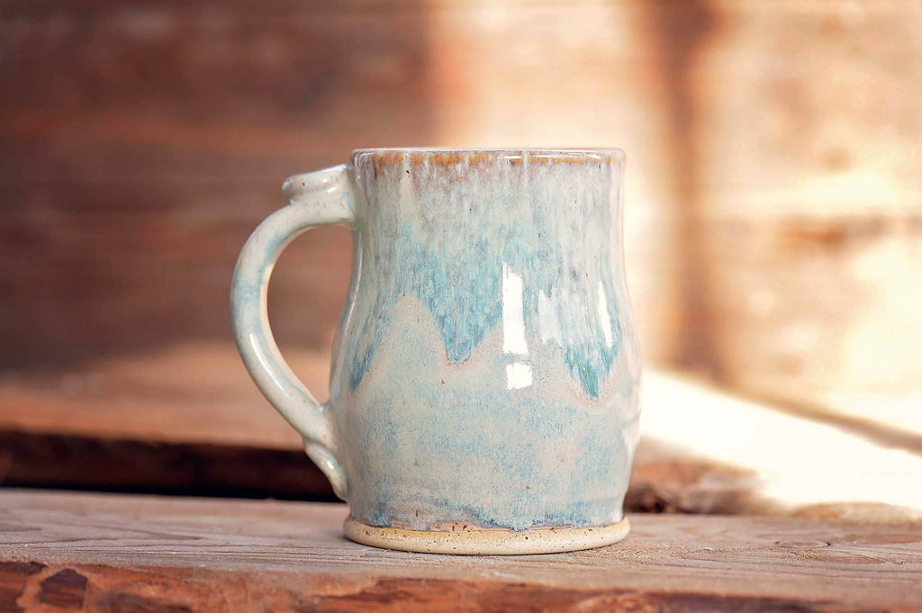 12.5oz Peach Wildflower Horse Mug