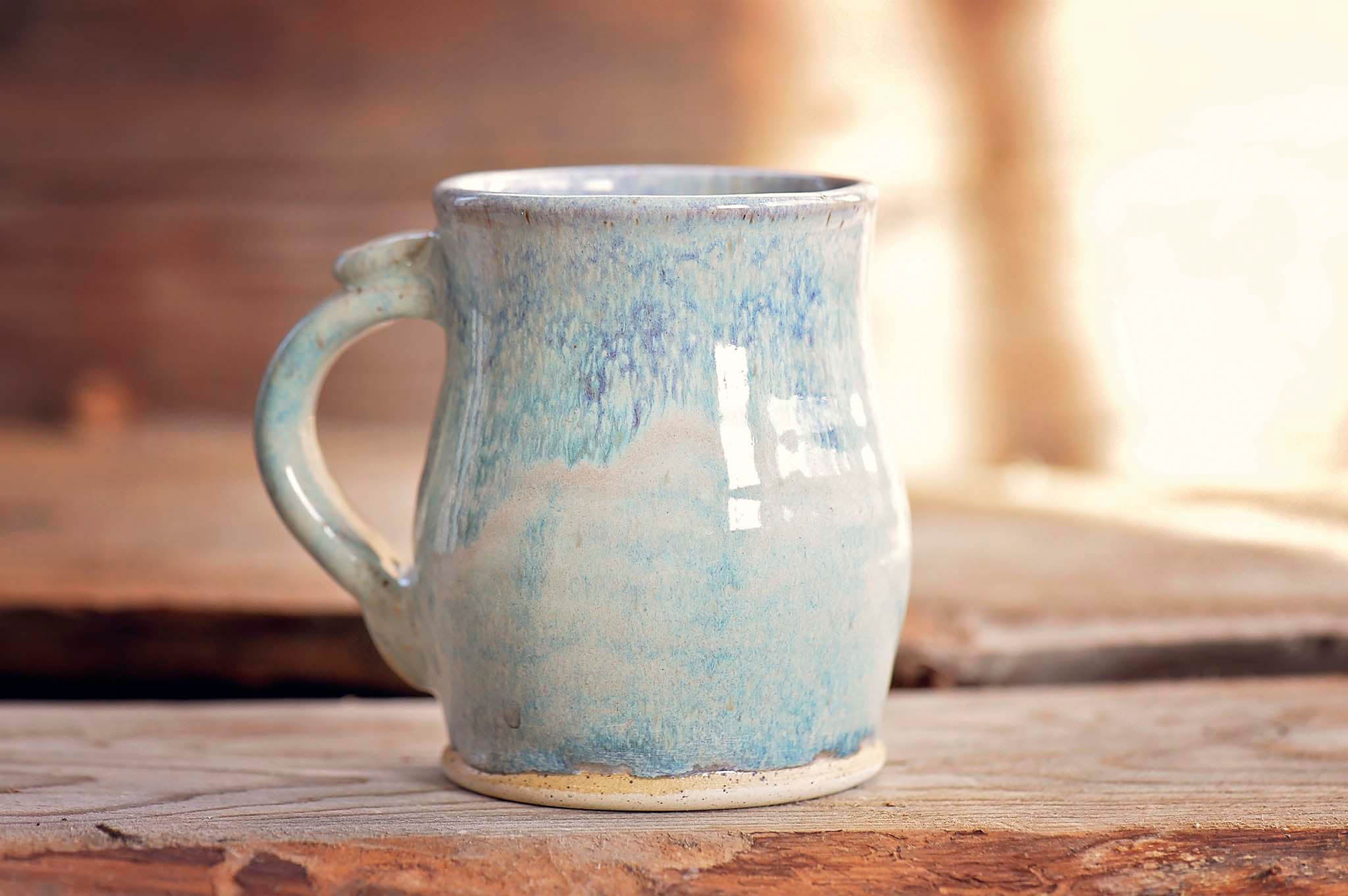 12.5oz Seafoam Horse Mug