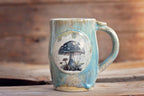16.9oz Black Mushroom Mug