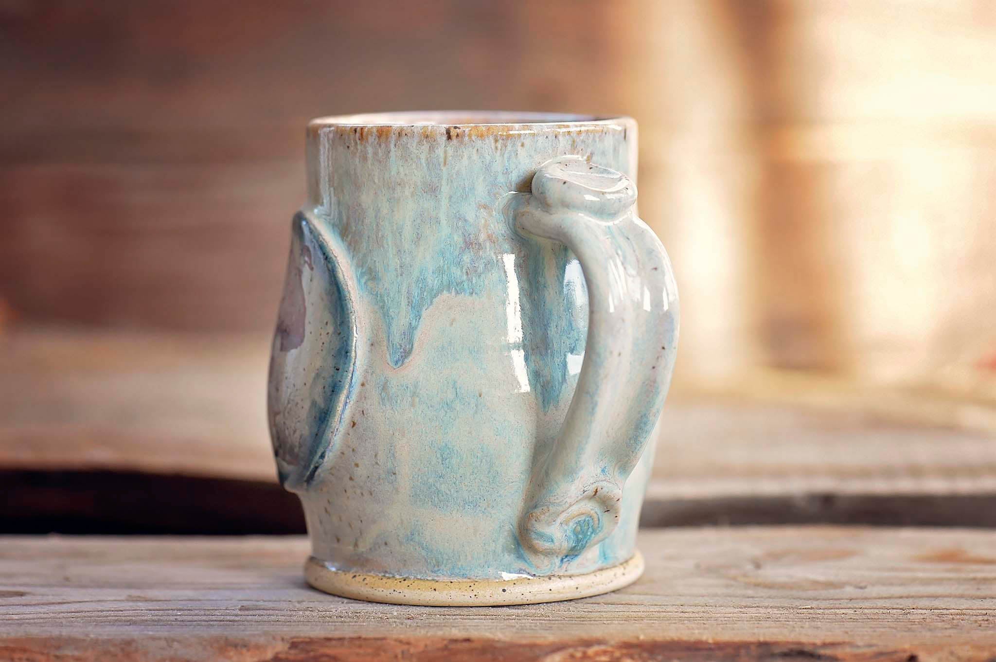 12.5oz Red Mushroom Mug