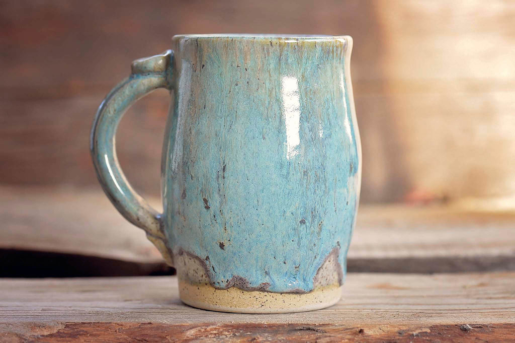 16.9oz White Horse Mug