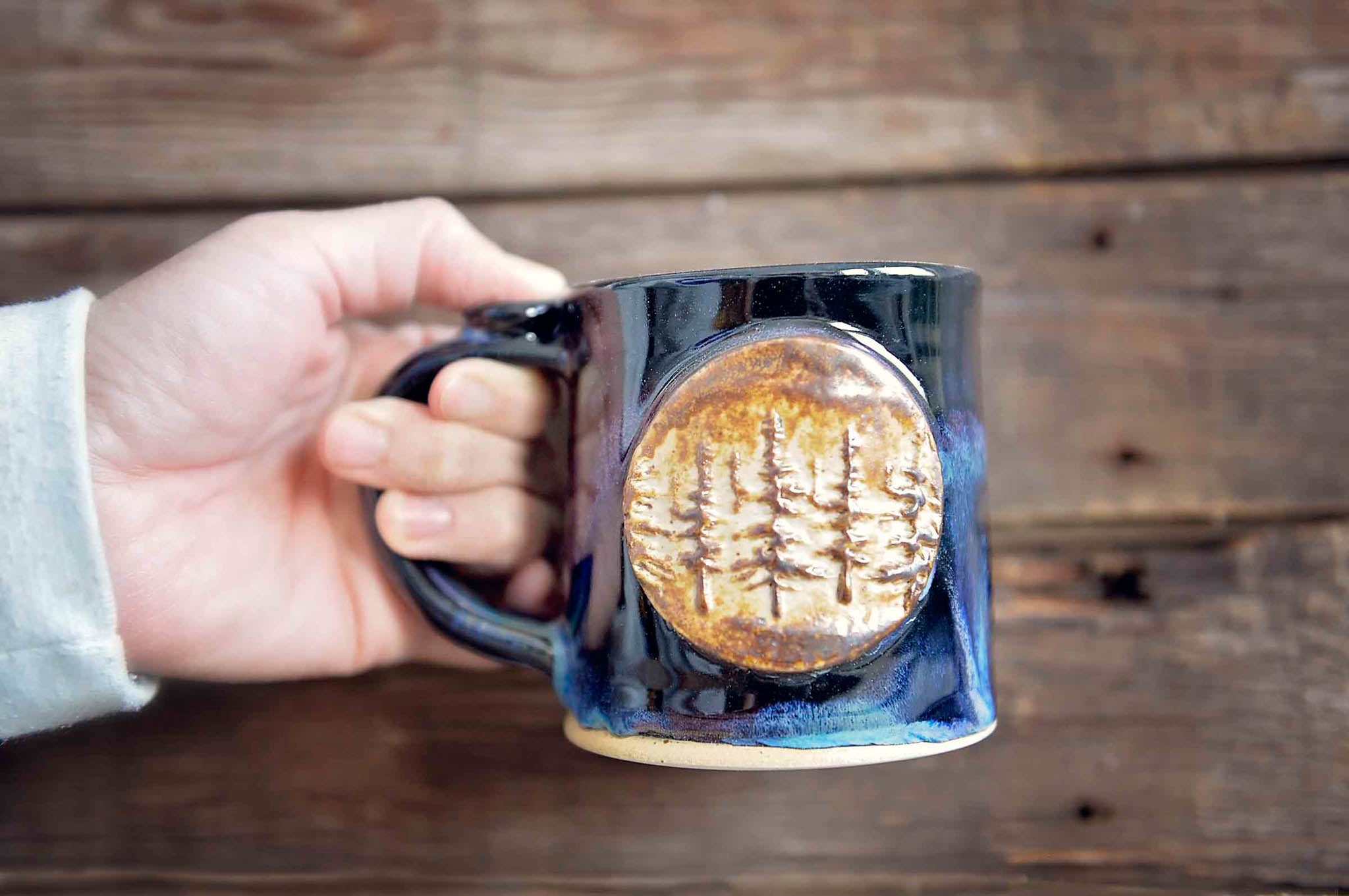 12.5oz Aurora Forest Mug