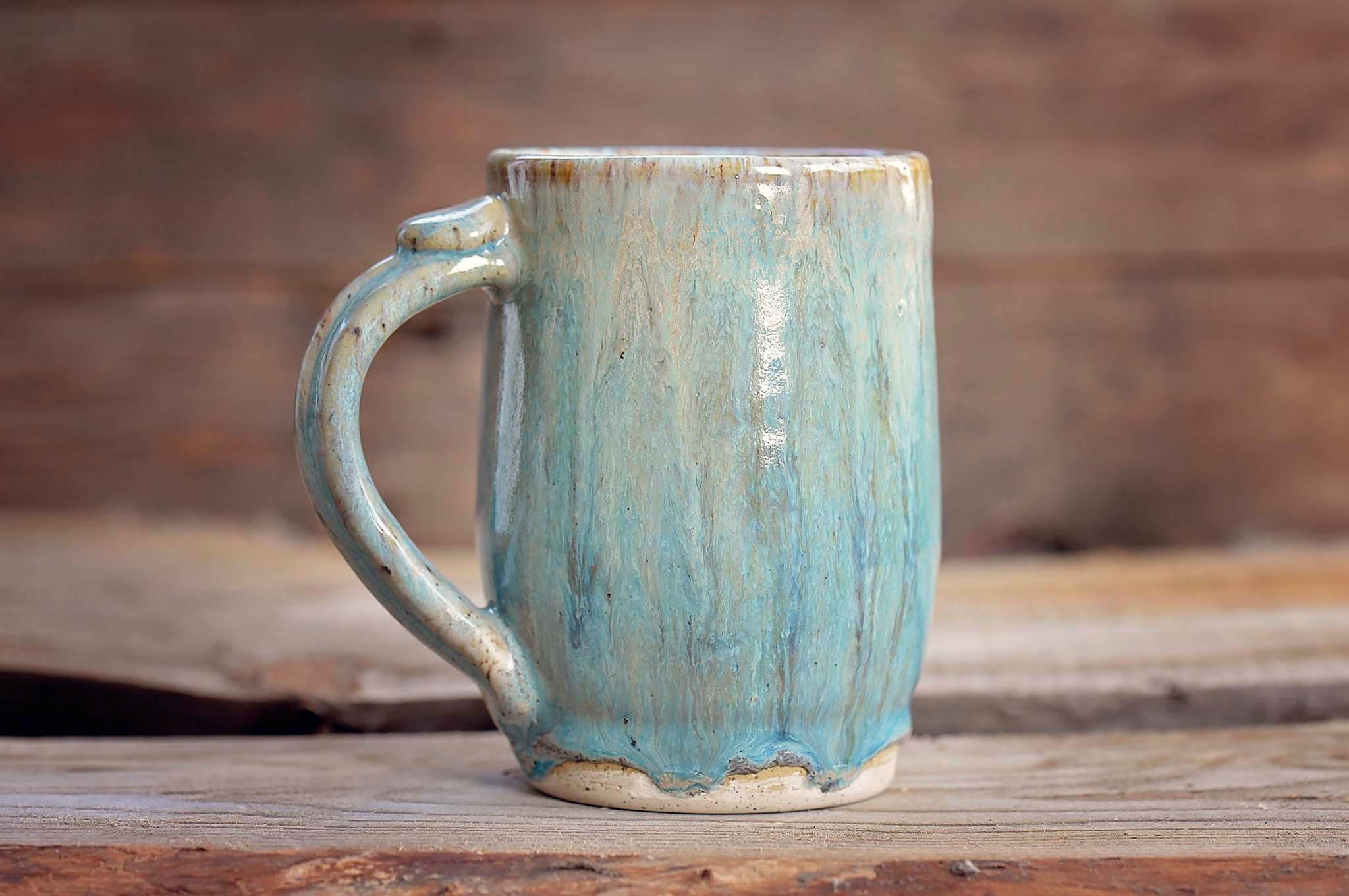 16.9oz Indigo Horse Mug
