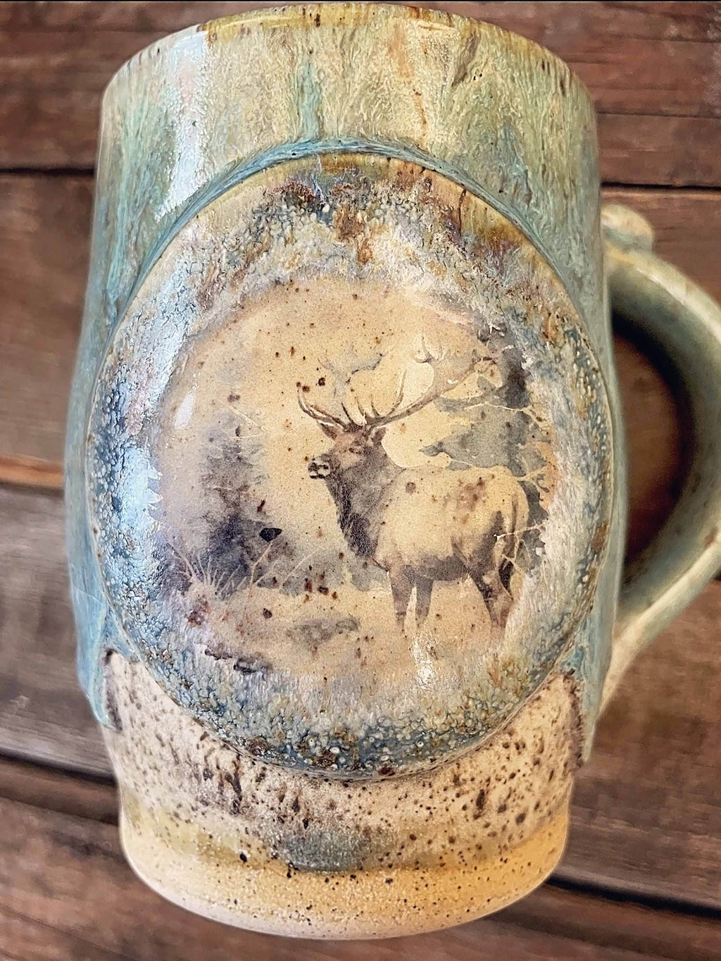 16.9oz Forest Elk Mug