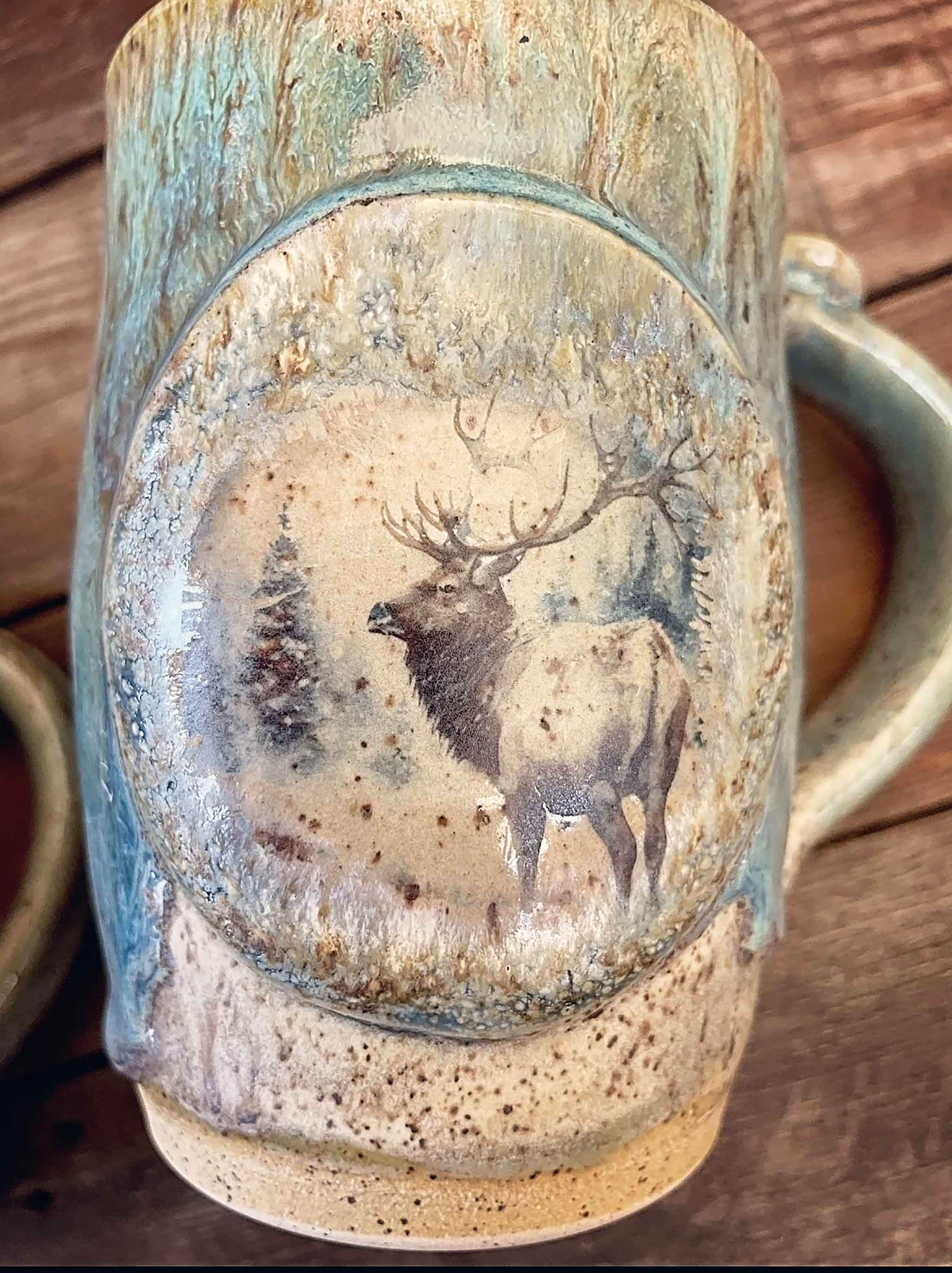 16.9oz Forest Elk Mug