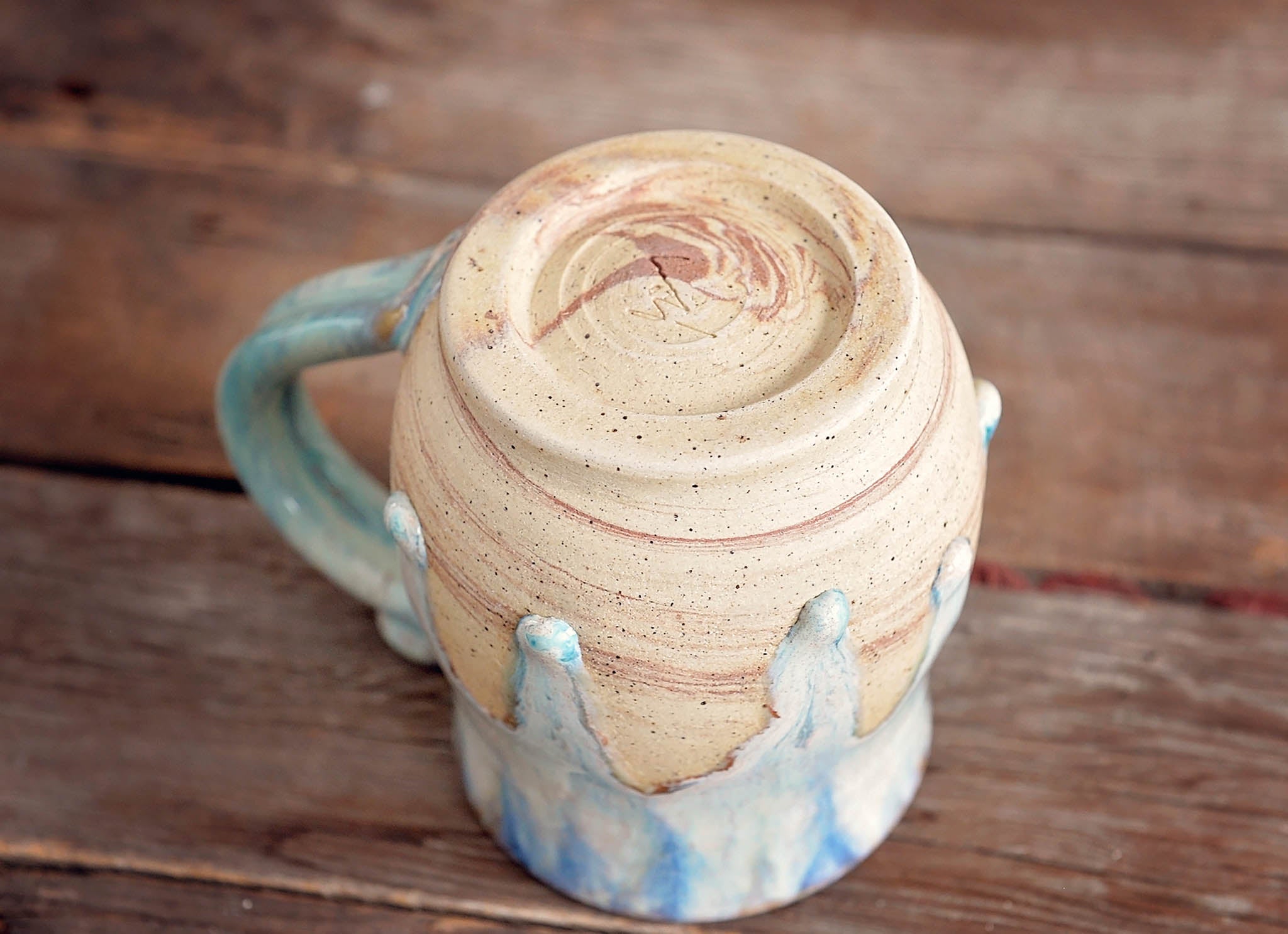 11.8oz Strata & Seafoam Mug - no.1