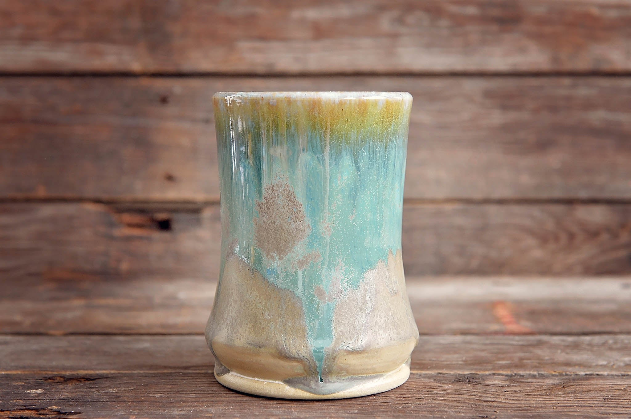 16.9oz Sea Glass Drip Mug - no.1