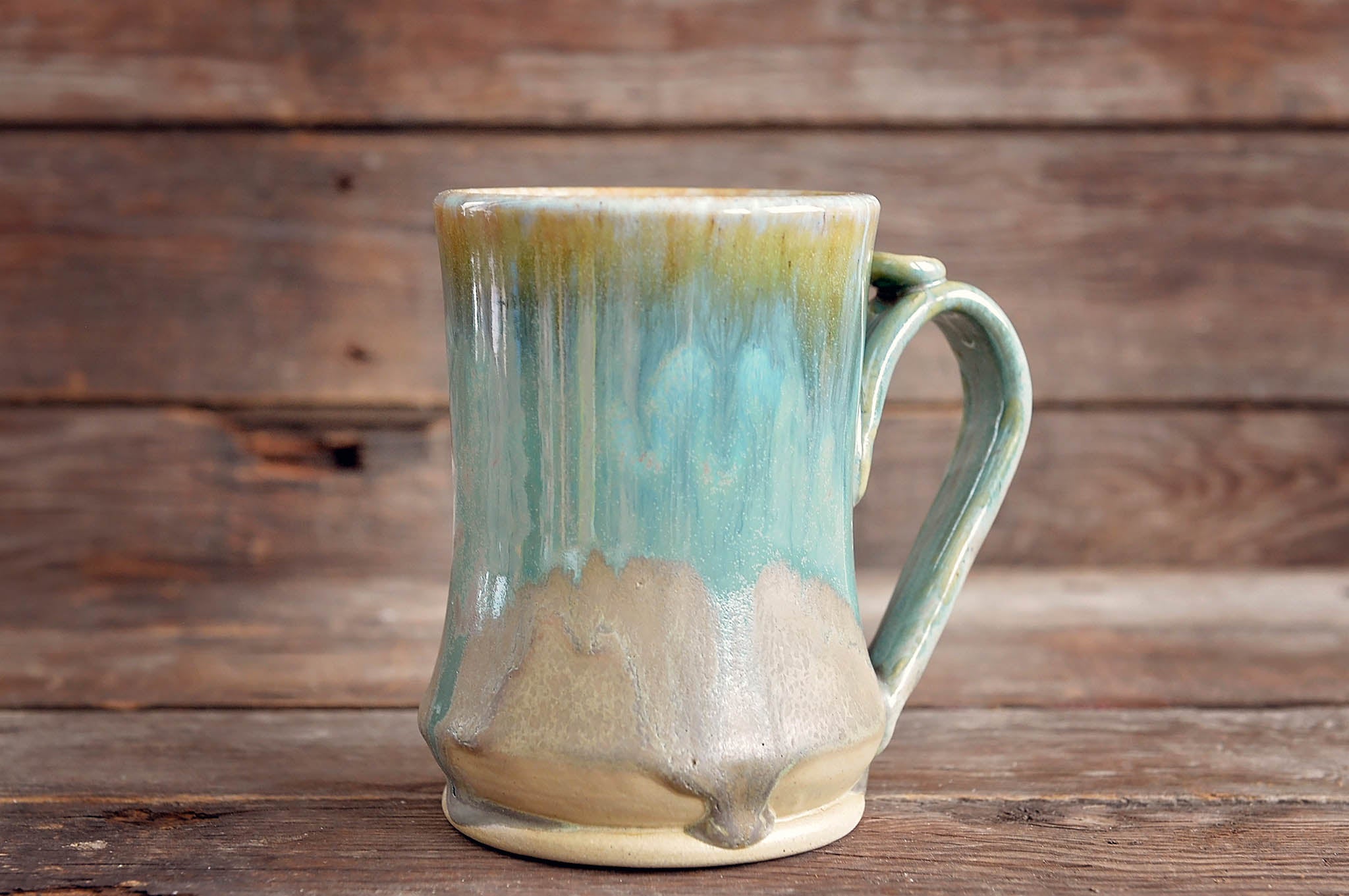 16.9oz Sea Glass Drip Mug - no.1