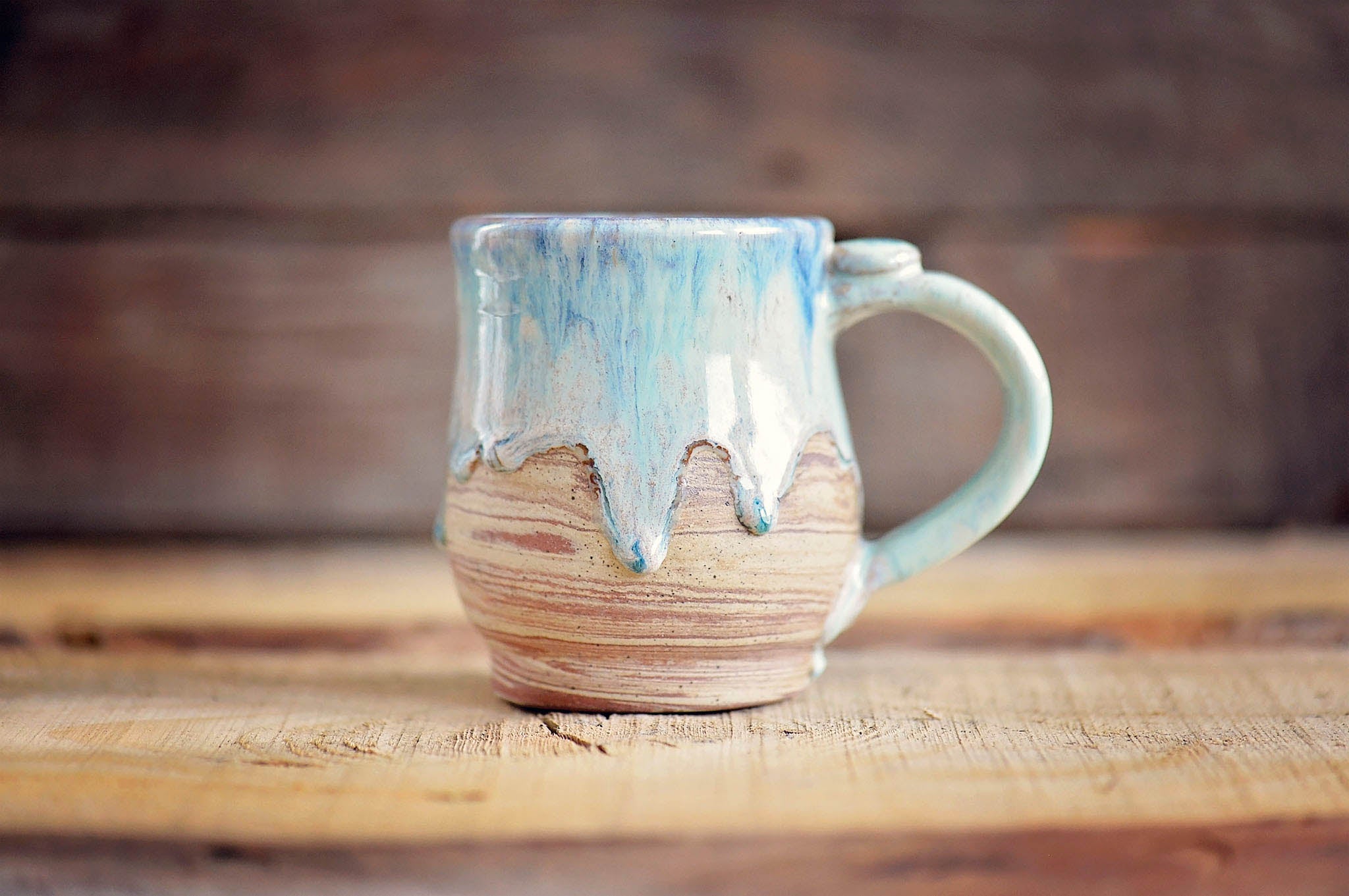 11.8oz Strata & Seafoam Mug - no.3