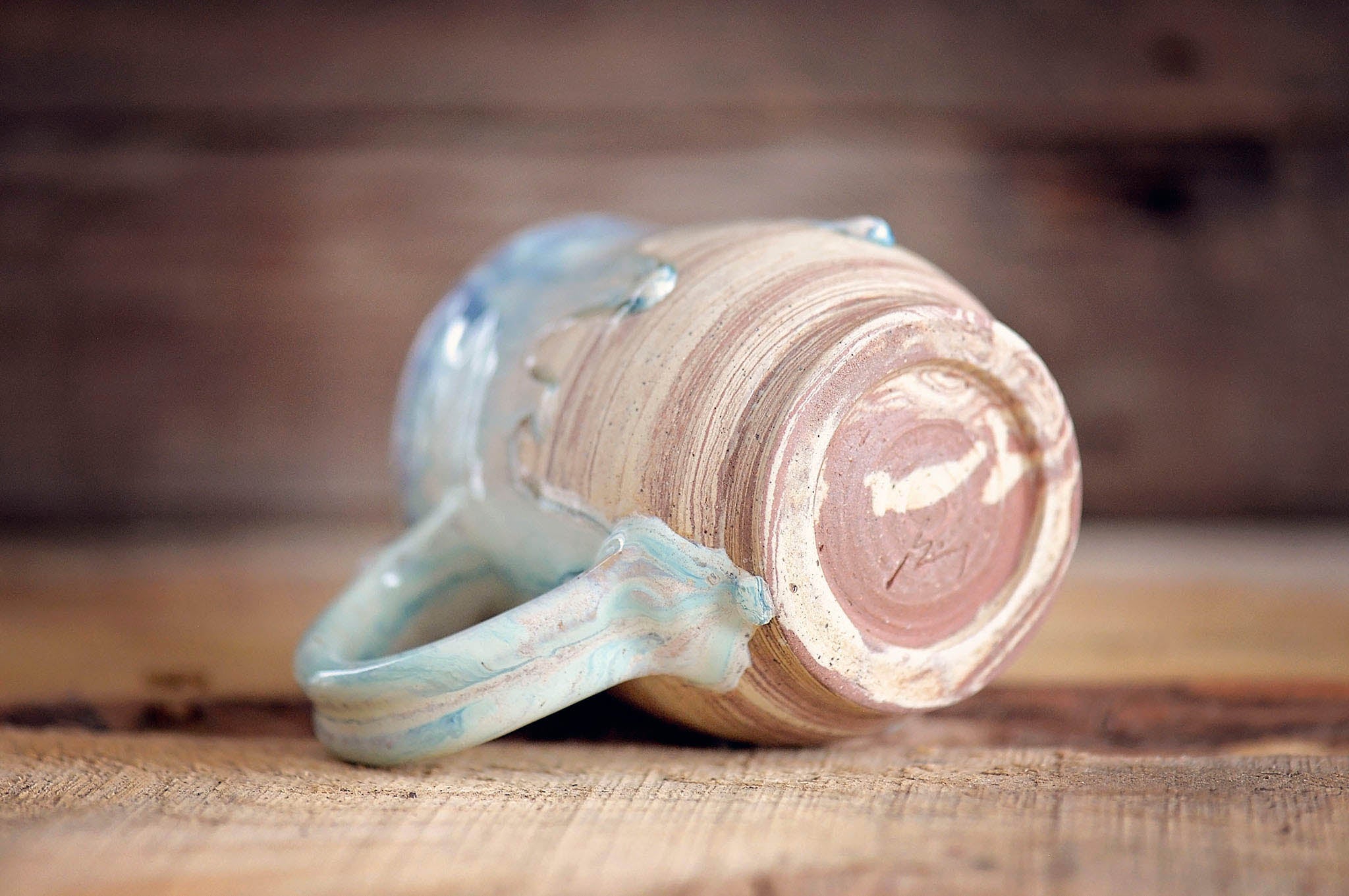 11.8oz Strata & Seafoam Mug - no.3