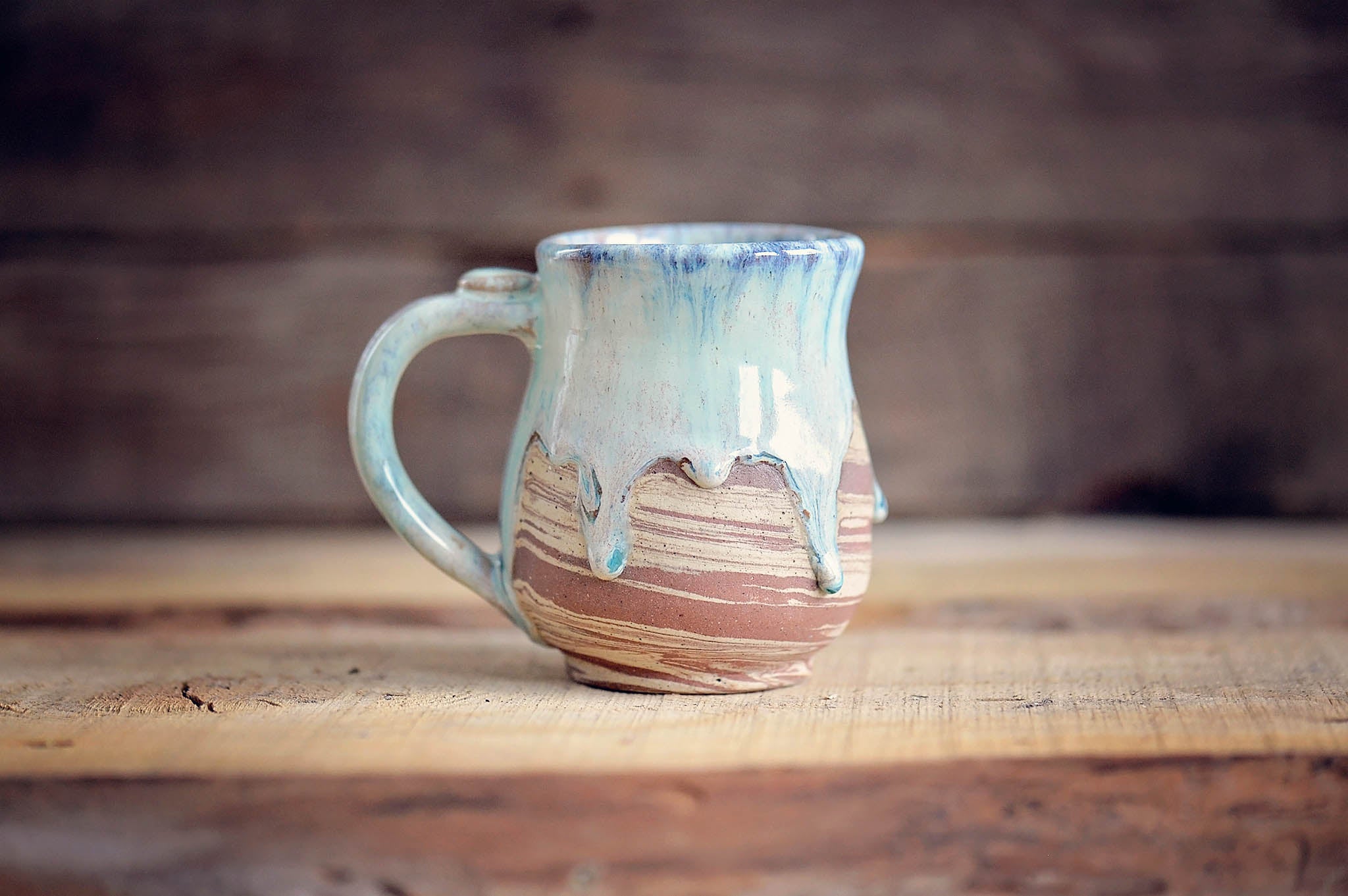 11.8oz Strata & Seafoam Mug - no.6