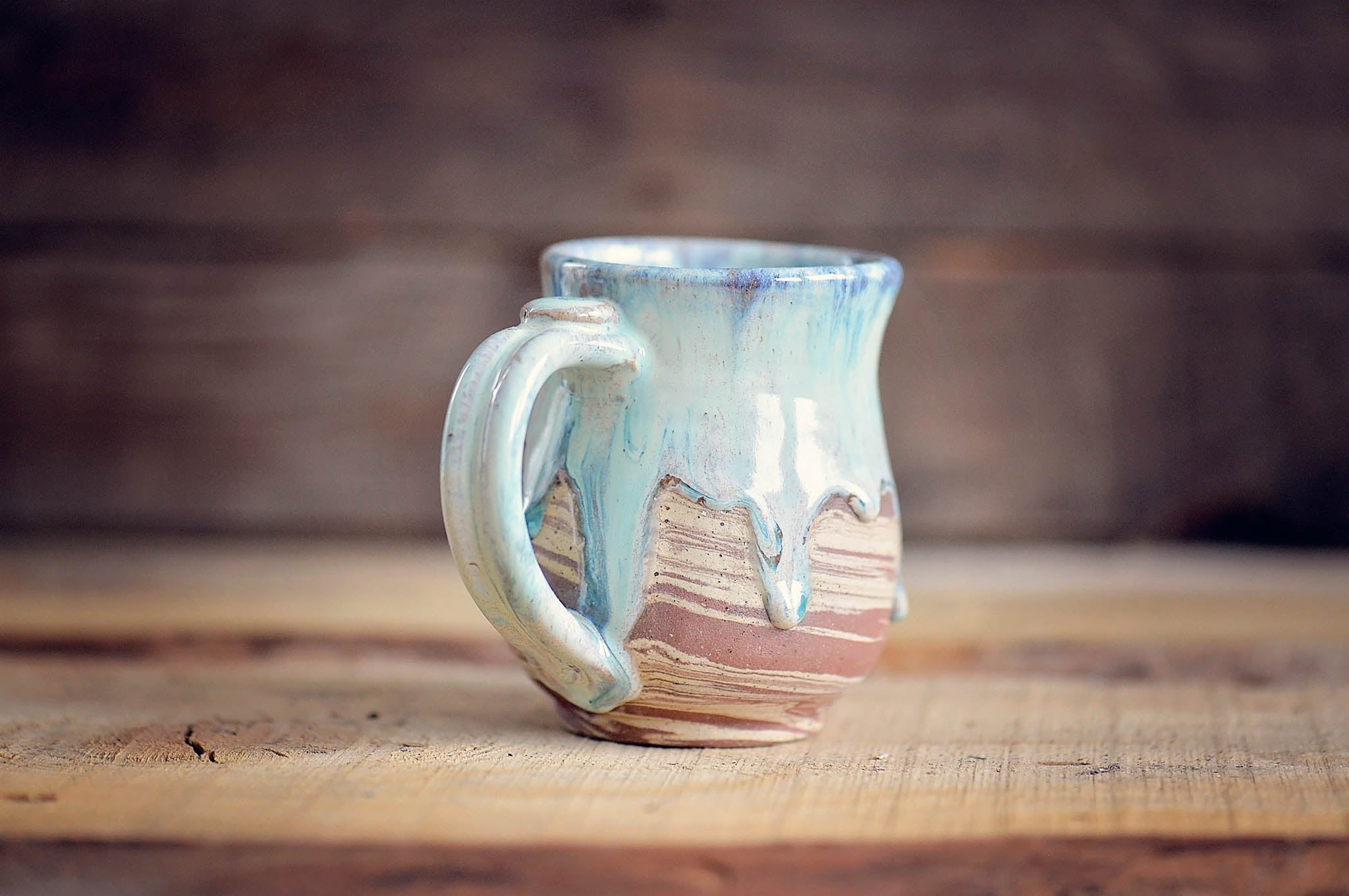 11.8oz Strata & Seafoam Mug - no.6