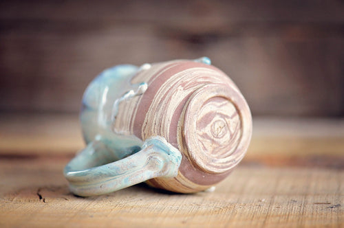 11.8oz Strata & Seafoam Mug - no.6