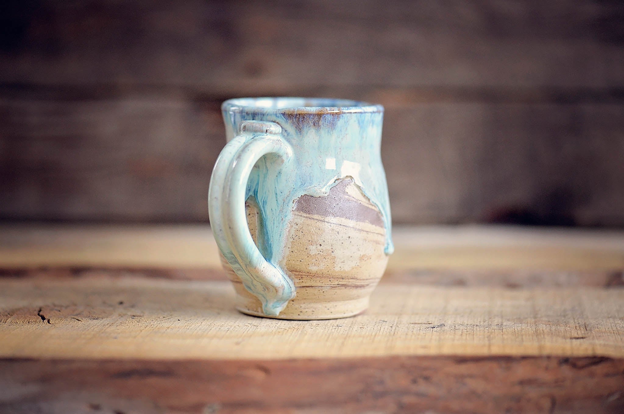 11.8oz Strata & Seafoam Mug - no.7