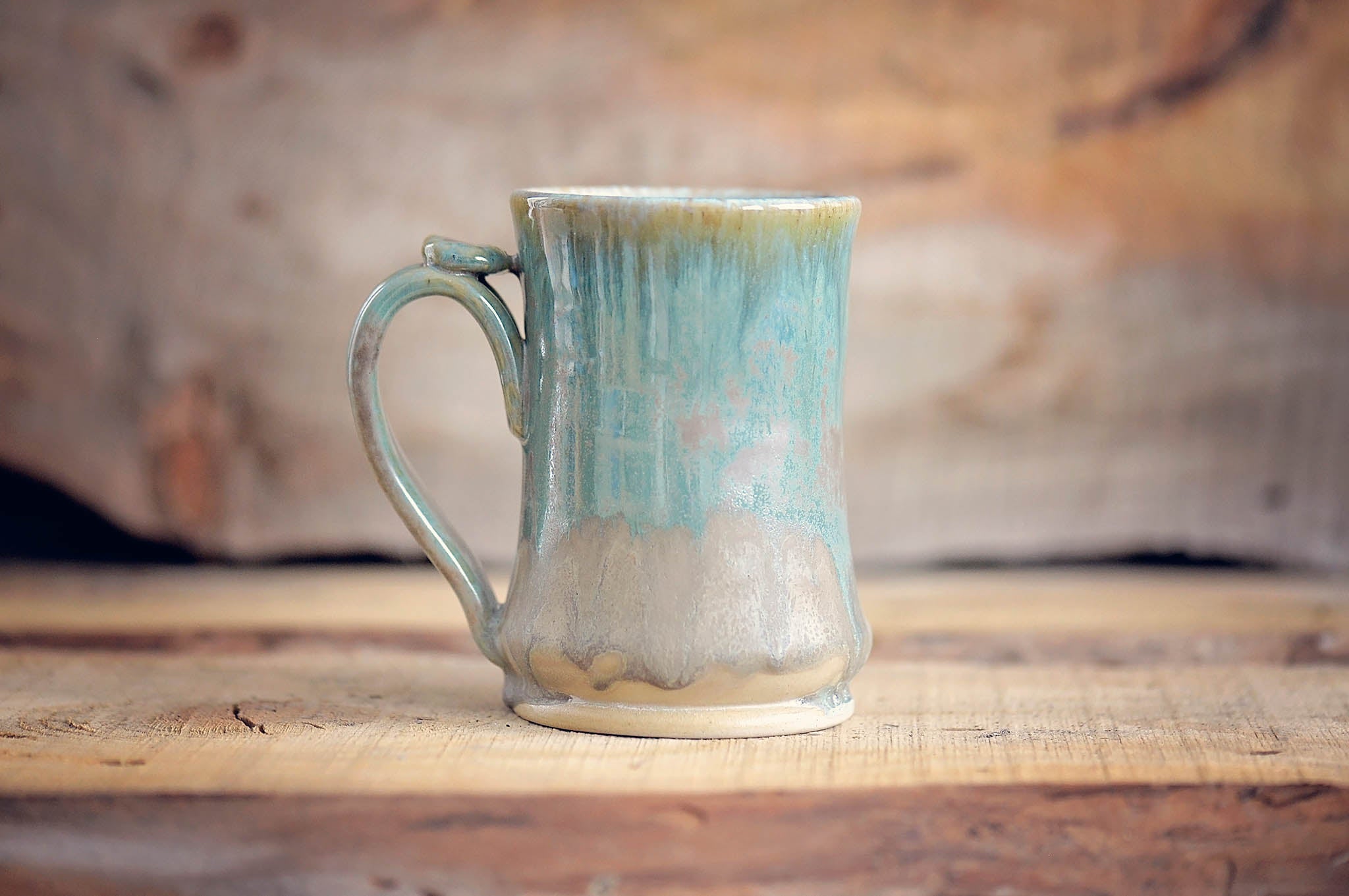 16.9oz Sea Glass Drip Mug - no.2