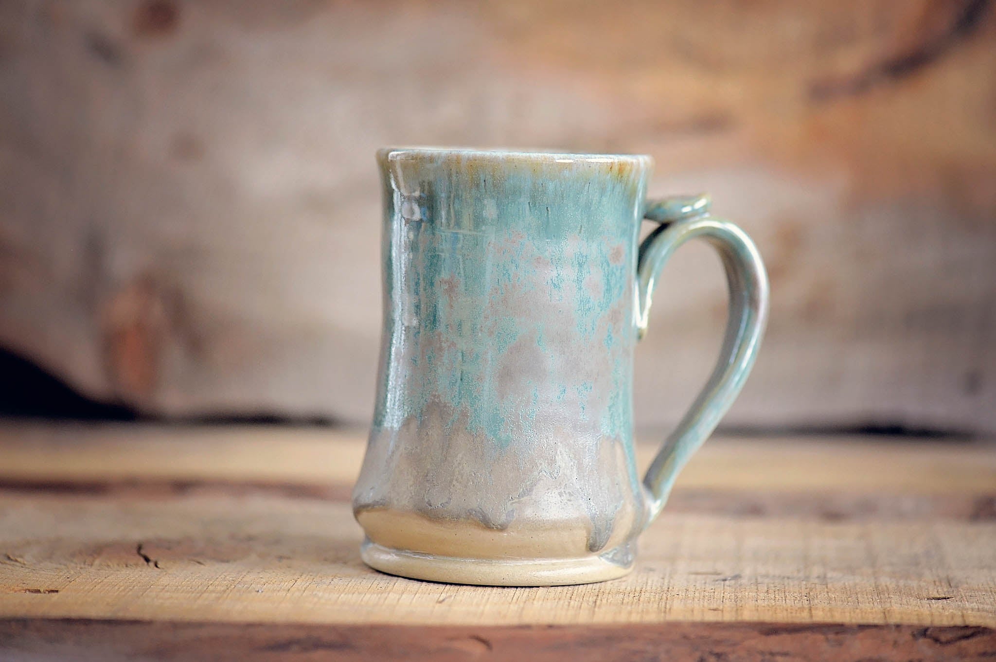 16.9oz Sea Glass Drip Mug - no.2