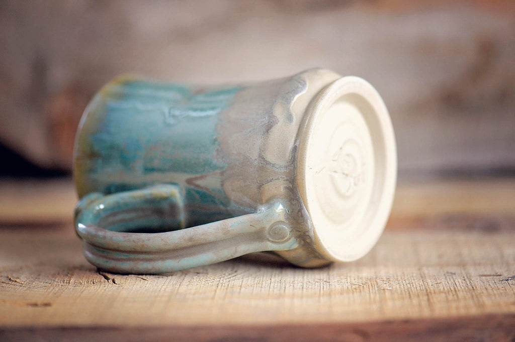 16.9oz Sea Glass Drip Mug - no.2