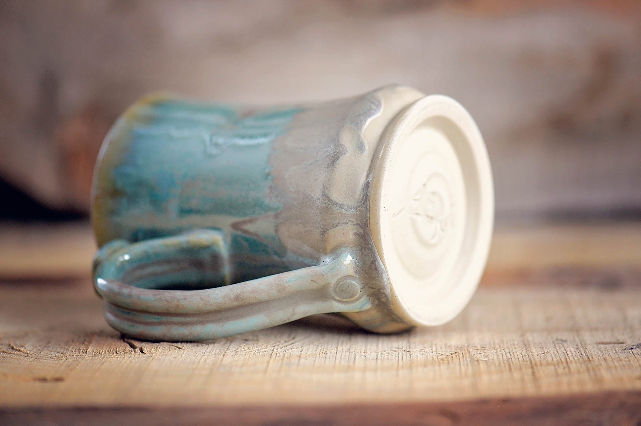 16.9oz Sea Glass Drip Mug - no.2