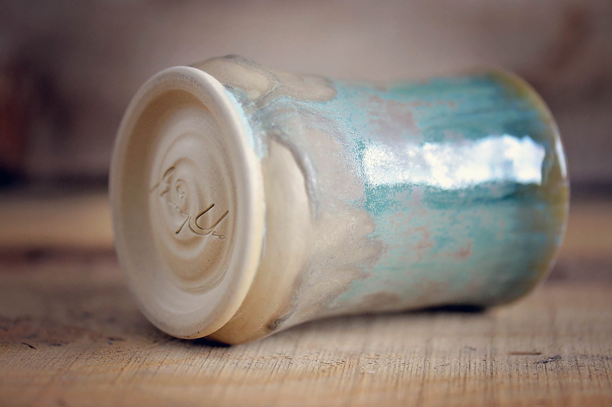 16.9oz Sea Glass Drip Mug - no.2