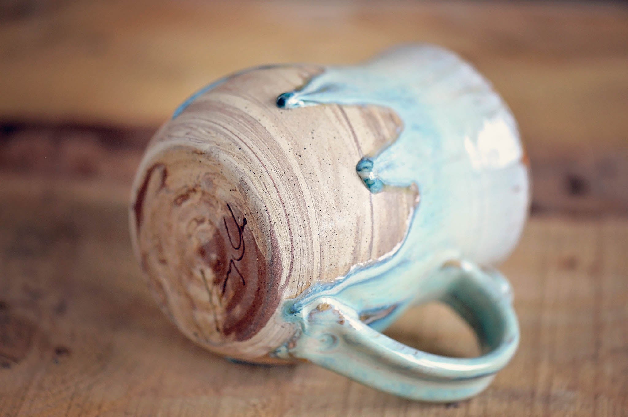 16.9oz Strata & Seafoam Mug - no.3