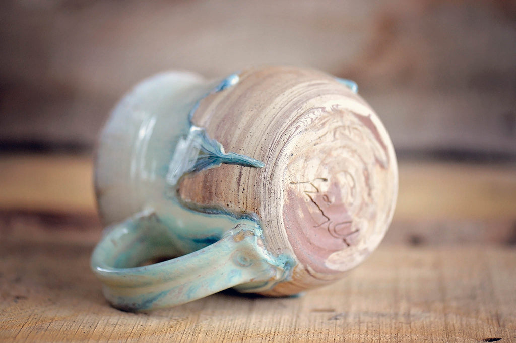 16.9oz Strata & Seafoam Mug - no.3