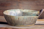 Artisan Chip and Dip with Rustic Handle