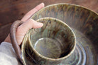 Artisan Chip and Dip with Rustic Handle