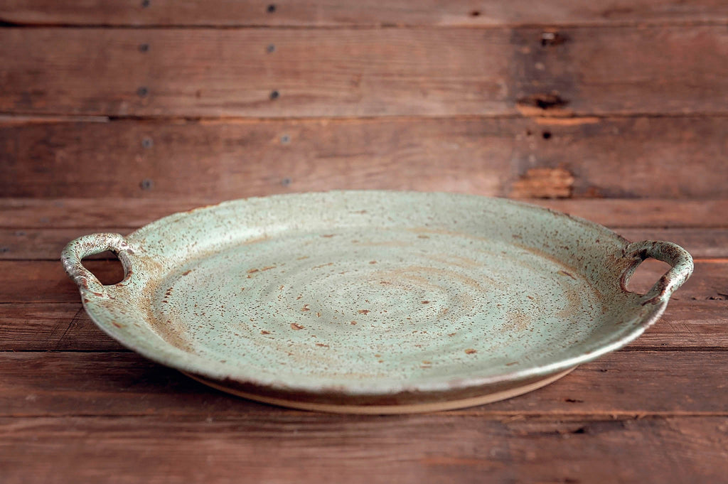 Large Serving Platter - Sage Green