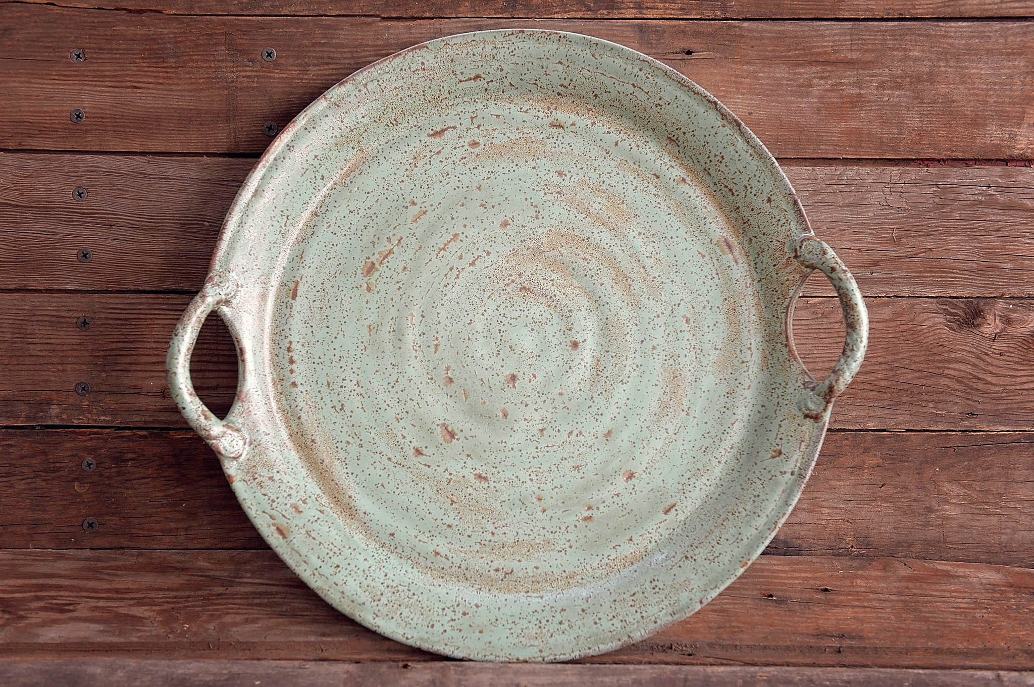 Large Serving Platter - Sage Green
