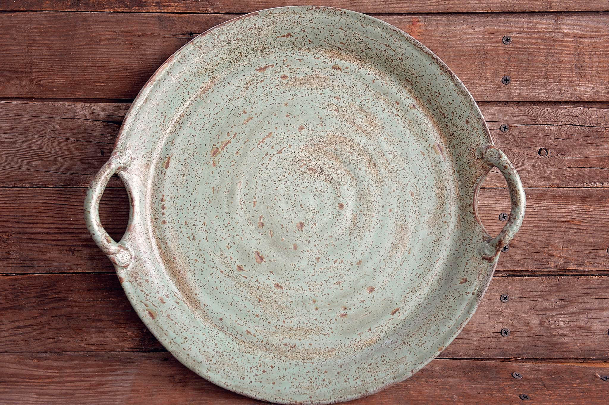 Large Serving Platter - Sage Green