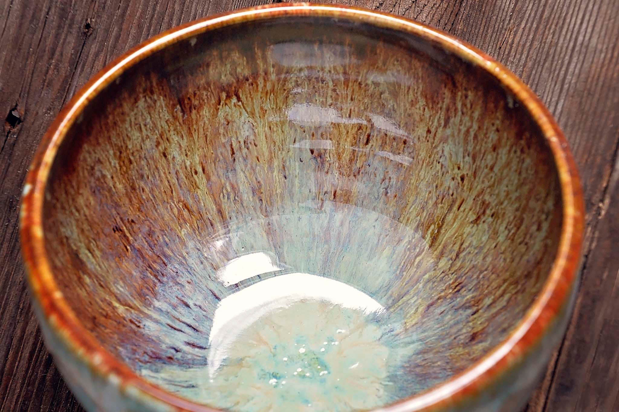 Terracotta & Ocean Small Bowl
